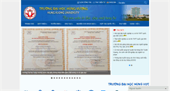 Desktop Screenshot of hvu.edu.vn